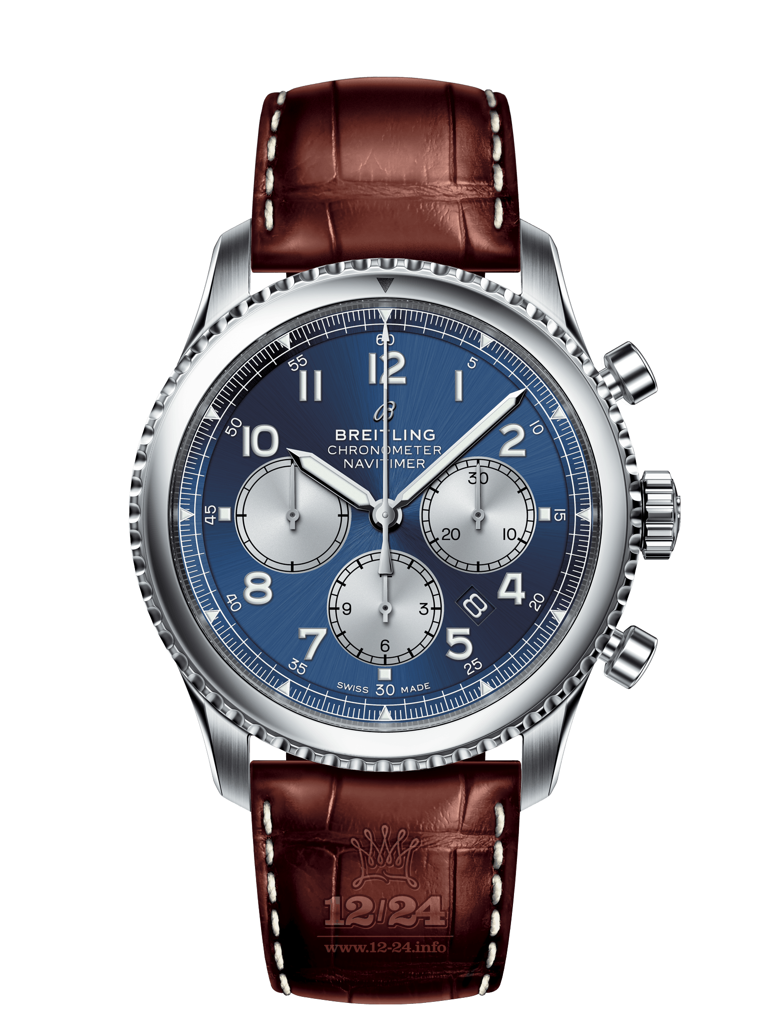 Breitling Navitimer Watch AB0117131C1P2 43 mm Stainless steel Case Dark blue Dial