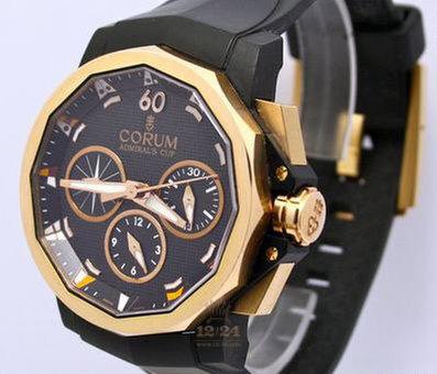 Corum Admiral's Cup Watch 986.964.550371C12 44 mm Pink gold Case Black Dial