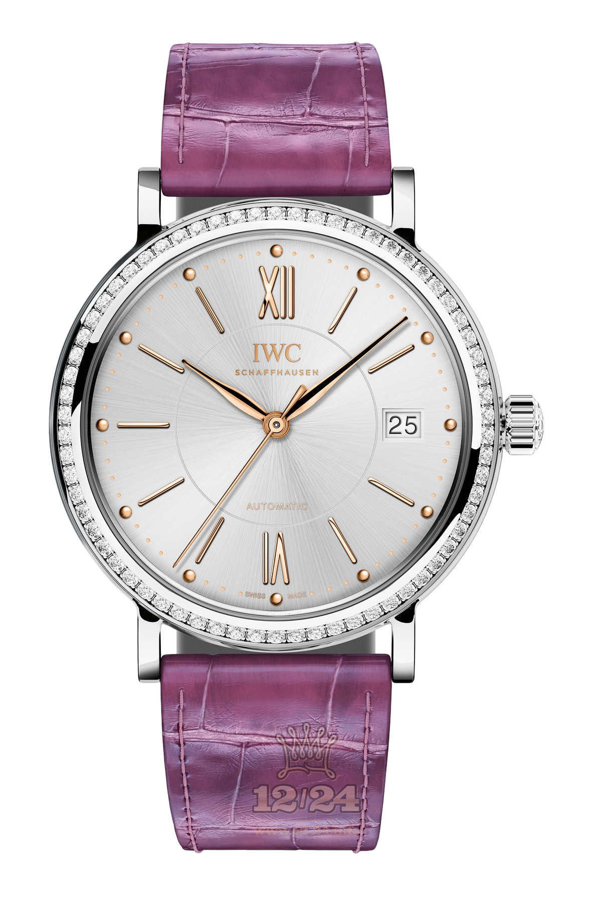 IWC Portofino Watch IW458112 37 mm Stainless steel Case Silver Dial