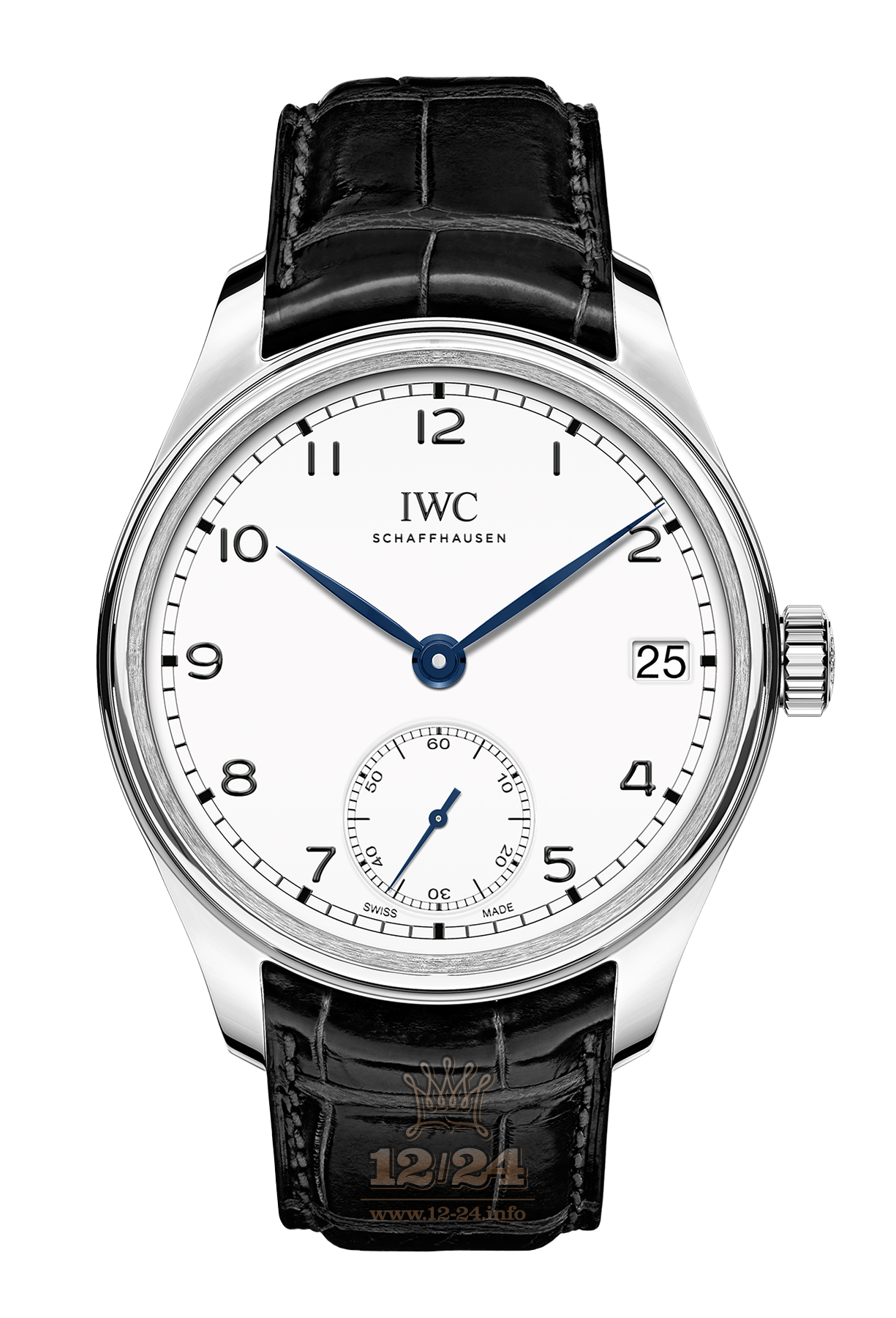 IWC Portugieser Watch IW510212 43 mm Stainless steel Case White Dial