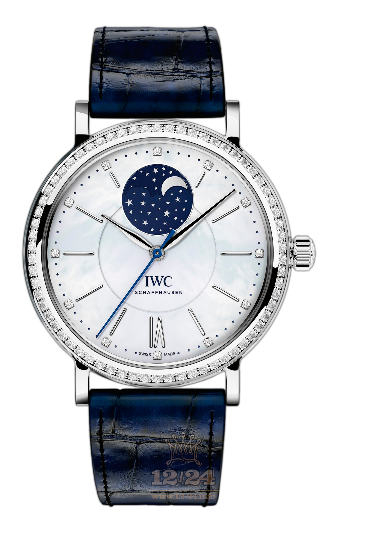 IWC Portofino Watch IW459001 37 mm Stainless steel Case White Dial