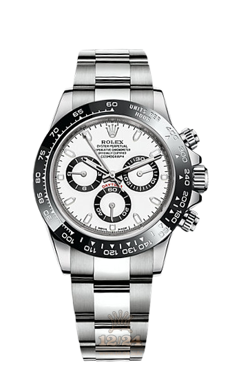 Rolex Cosmograph Daytona Watch 116500LN-0001 40 mm Stainless steel Ceramics Case White Dial