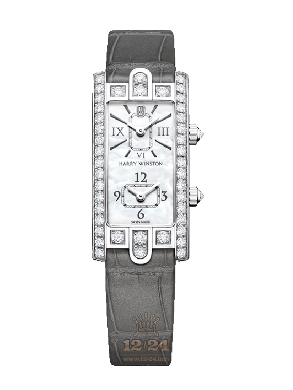Harry Winston The Avenue Collection Watch AVCQTZ19WW001 19 mm White gold Case White Dial