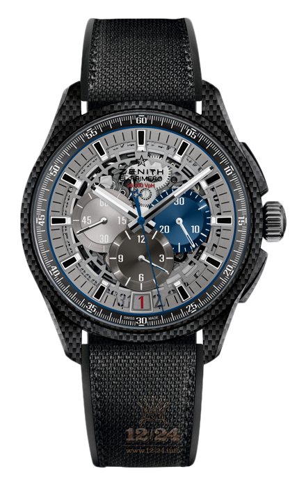 Zenith El Primero Watch 10.2260.400/69.R573 45 mm Titanium Carbon Aluminum Case