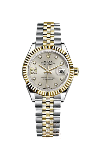 Rolex Datejust Watch 279173-0003 28 mm Steel / Yellow gold Case Silver Dial