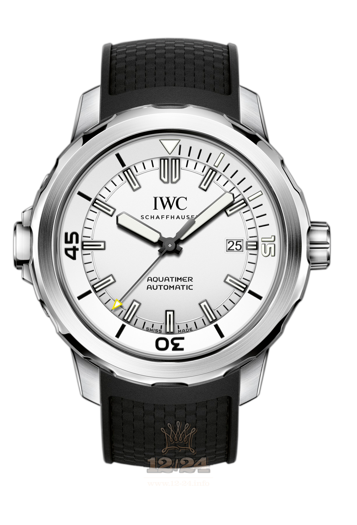 IWC Aquatimer Watch IW329003 42 mm Stainless steel Case Silver Dial