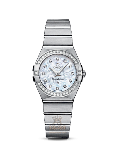 Omega Constellation Watch 123.15.27.60.55.001 27 mm Stainless steel Case White Dial