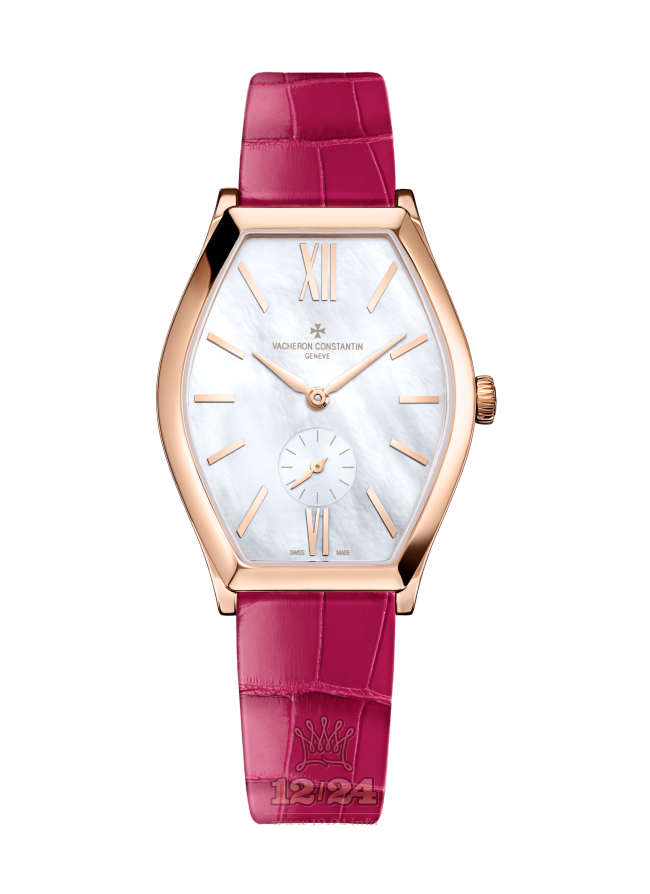 Vacheron Constantin Malte Watch 81015/000R-B282 28 mm Pink gold Case White Dial