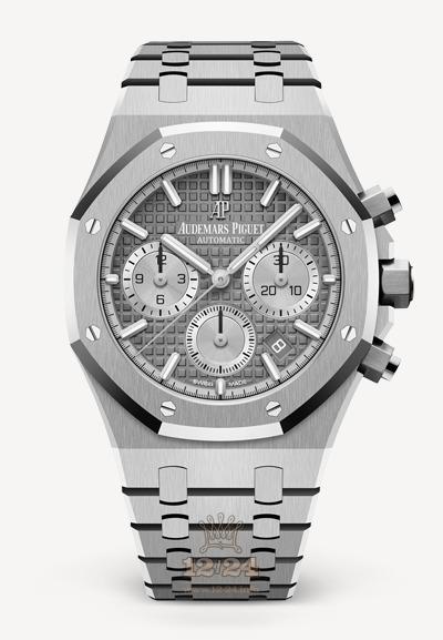 Audemars Piguet Royal Oak Watch 26315ST.OO.1256ST.02 38 mm Stainless steel Case Gray Dial