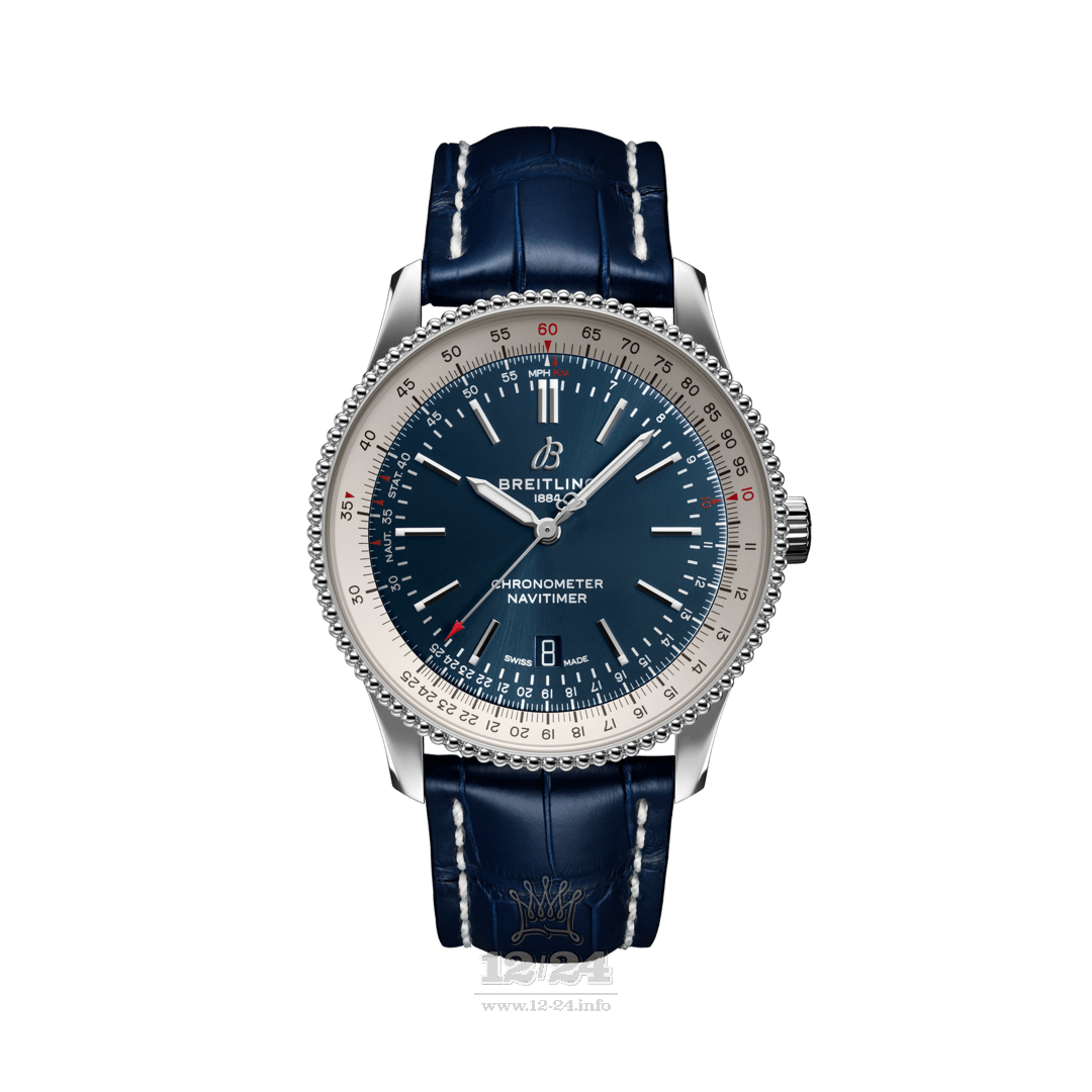 Breitling Navitimer Watch A17326211C1P4 41 mm Stainless steel Case Dark blue Dial