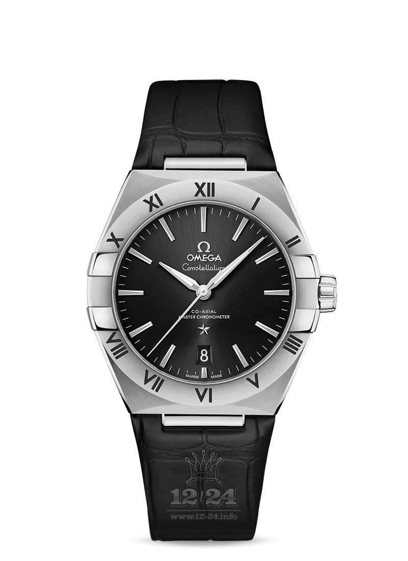 Omega Constellation Watch 131.13.39.20.01.001 39 mm Stainless steel Case Black Dial