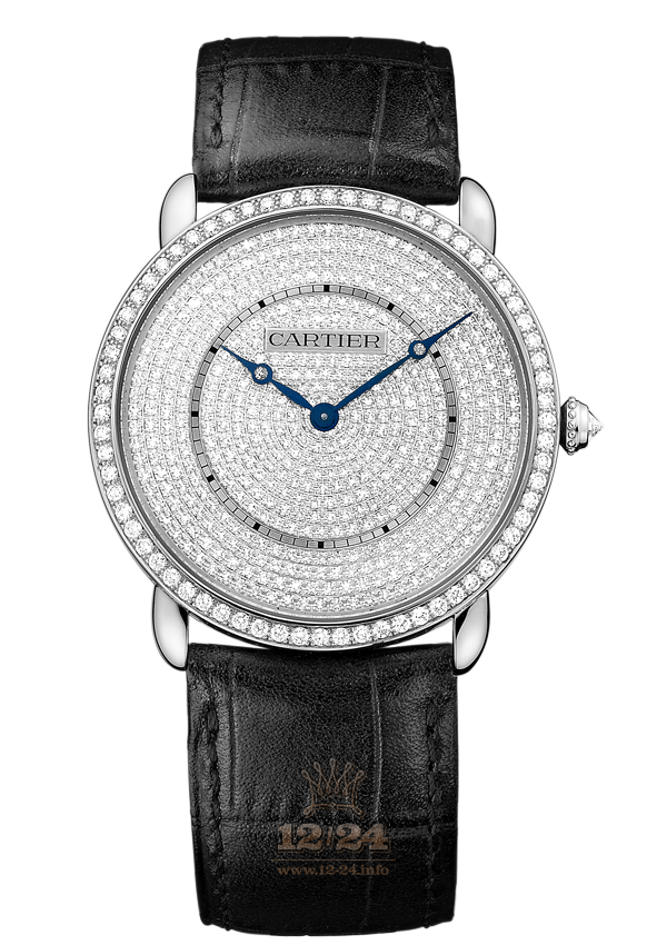 Cartier Ronde de Cartier Watch WR007007 36 mm White gold Case Silver Dial