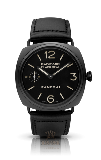 Panerai Radiomir Watch PAM00292 45 mm Ceramics Case Black Dial