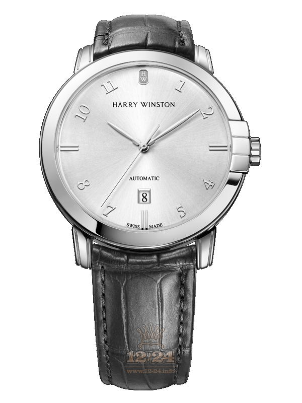 Harry Winston Midnight Collection Watch MIDAHD42WW004 42 mm White gold Case Silver Dial