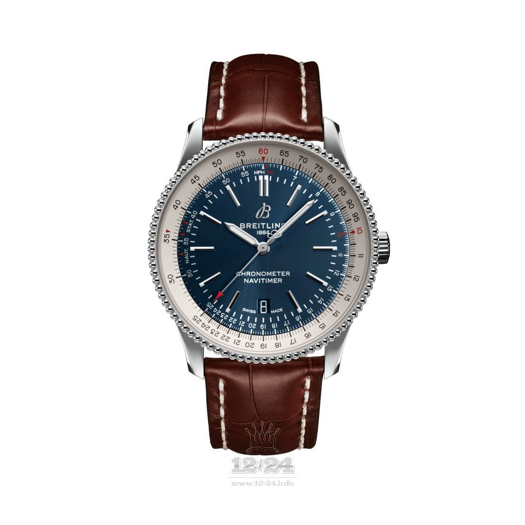 Breitling Navitimer Watch A17326211C1P1 41 mm Stainless steel Case Dark blue Dial