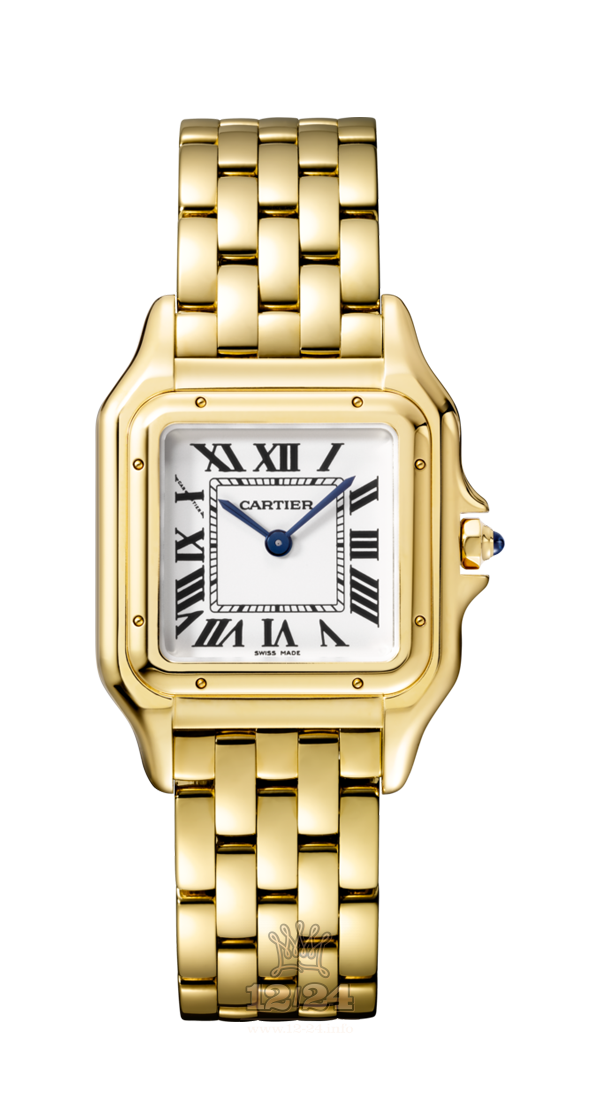 Cartier Panthere de Cartier Watch WGPN0009 27 mm Yellow gold Case White Dial