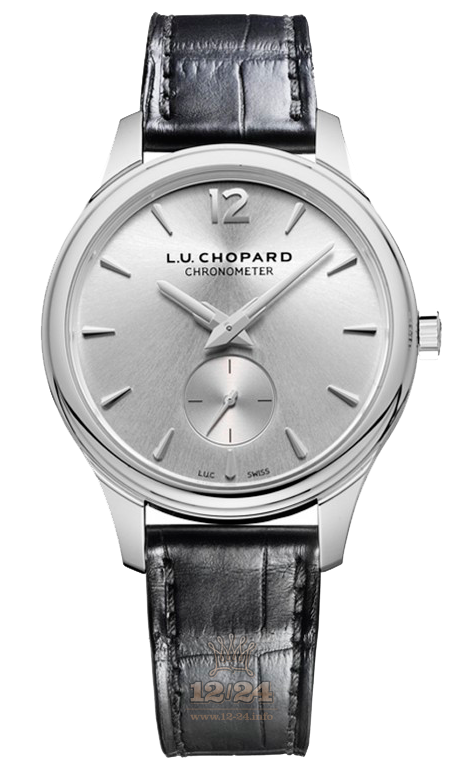Chopard L.U.C Watch 121968-1001 35 mm White gold Case Silver Dial