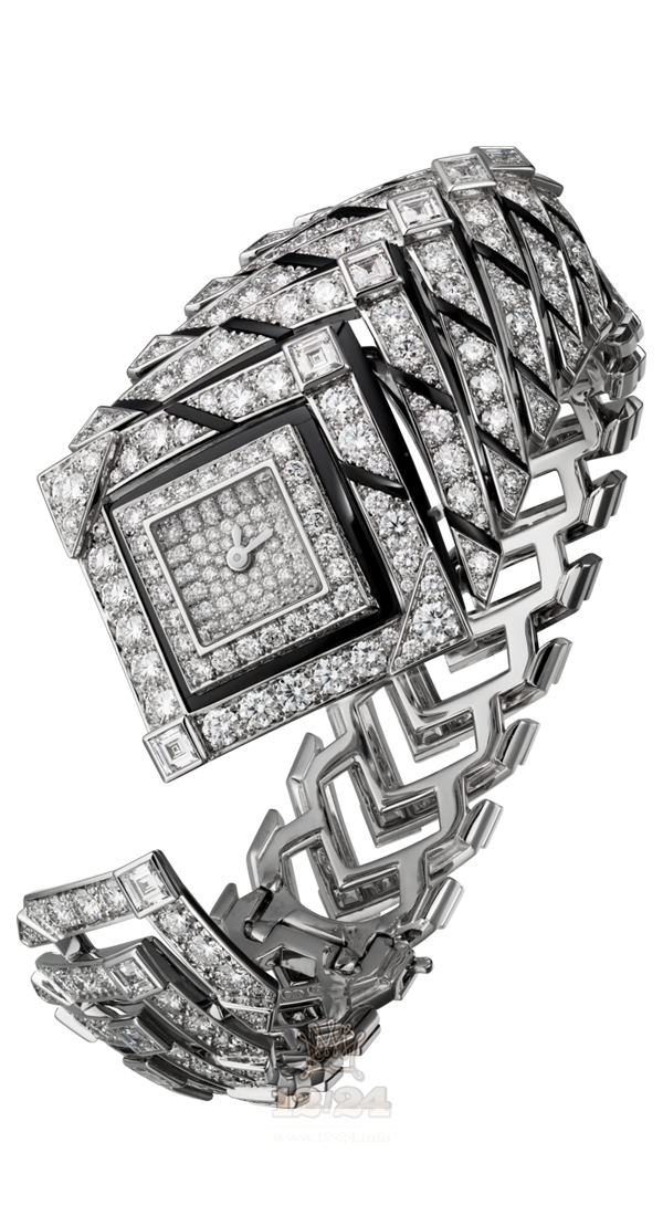 Cartier Creative jewelry watches Watch HPI00986 White gold Case Silver Dial