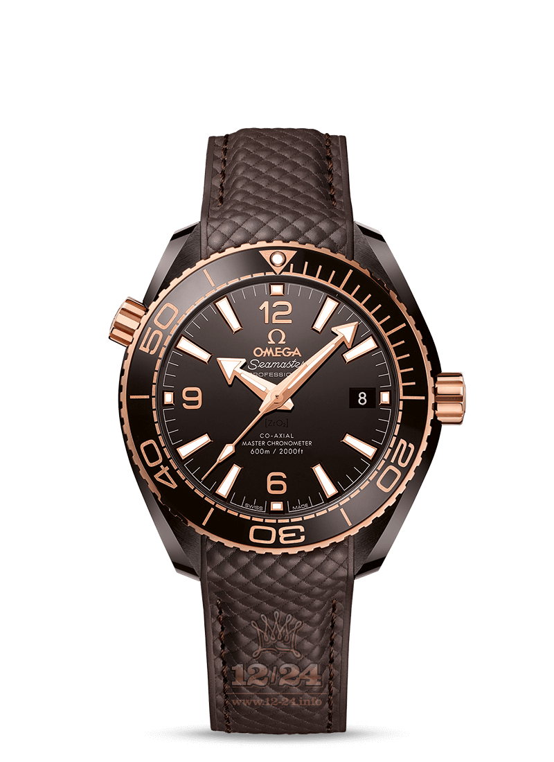Omega Planet Ocean 600 M Watch 215.62.40.20.13.001 40 mm Ceramics Case Brown (chocolate) Dial