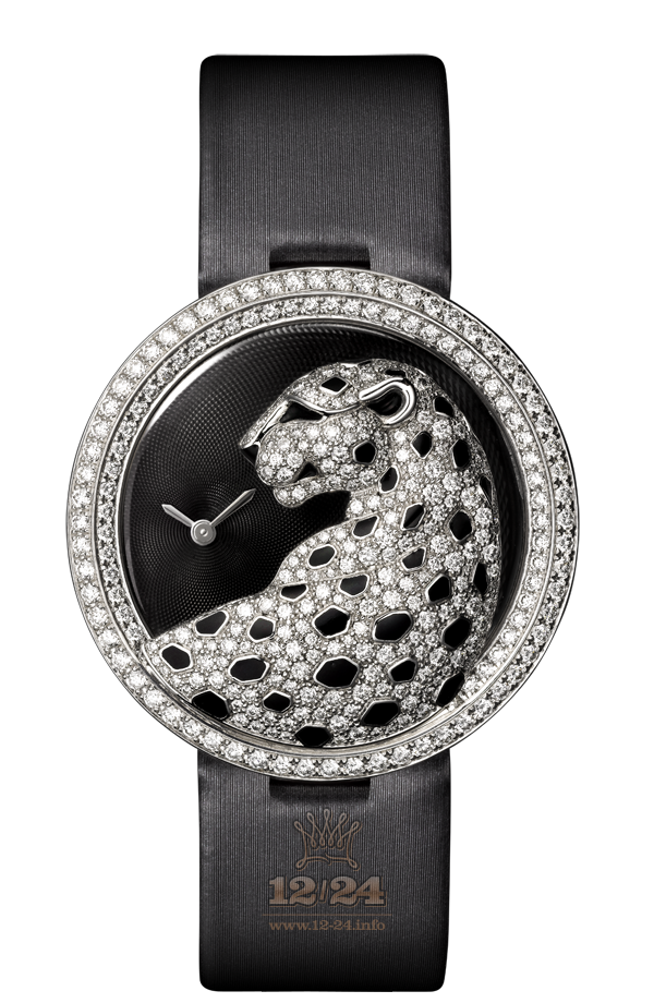 Cartier Creative jewelry watches Watch HPI00648 White gold Case Black Dial