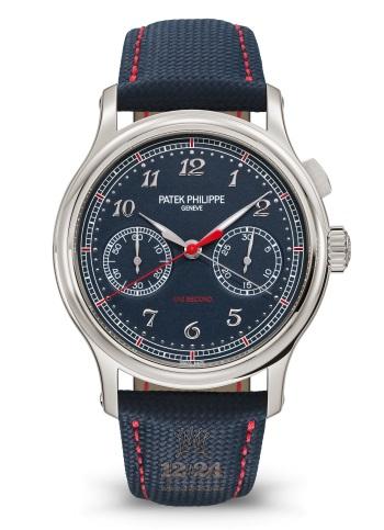 Patek Philippe Grand Complications Watch 5470P-001 41 mm Platinum Case Dark blue Dial