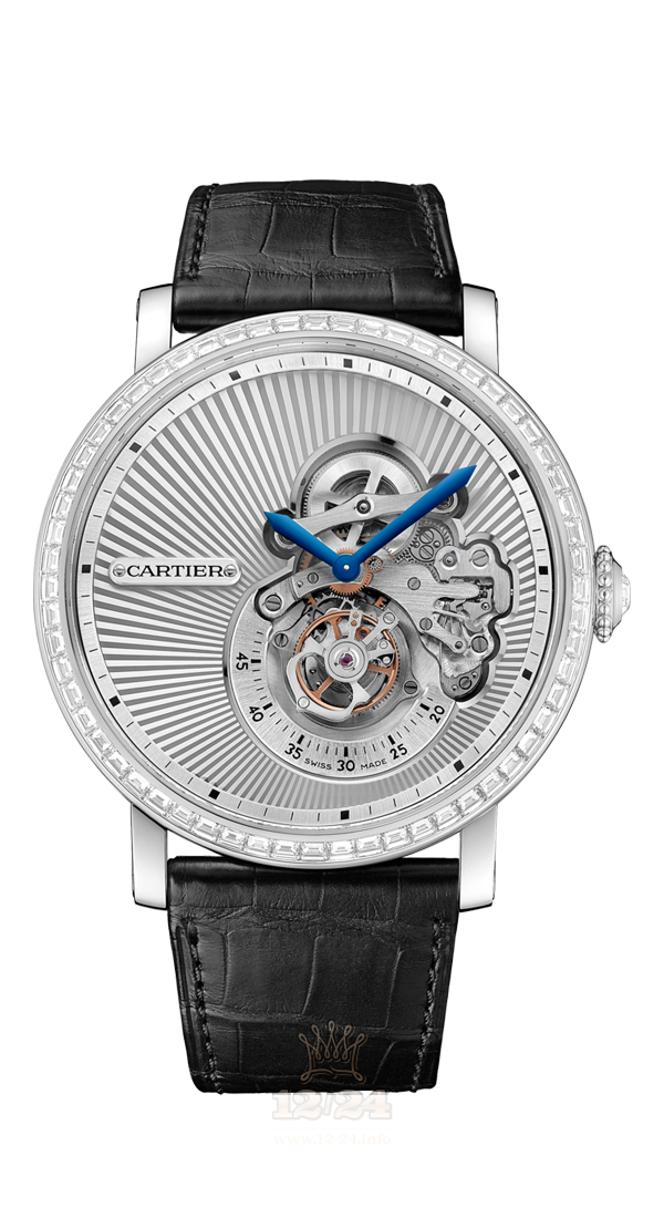 Cartier Rotonde de Cartier Watch HPI00944 46 mm Platinum Case Silver Dial