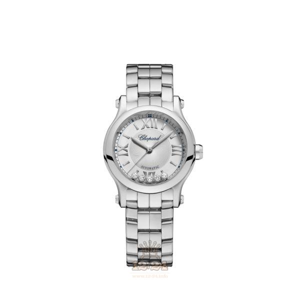 Chopard Happy Sport Watch 278573-3012 30 mm Stainless steel Case Silver Dial