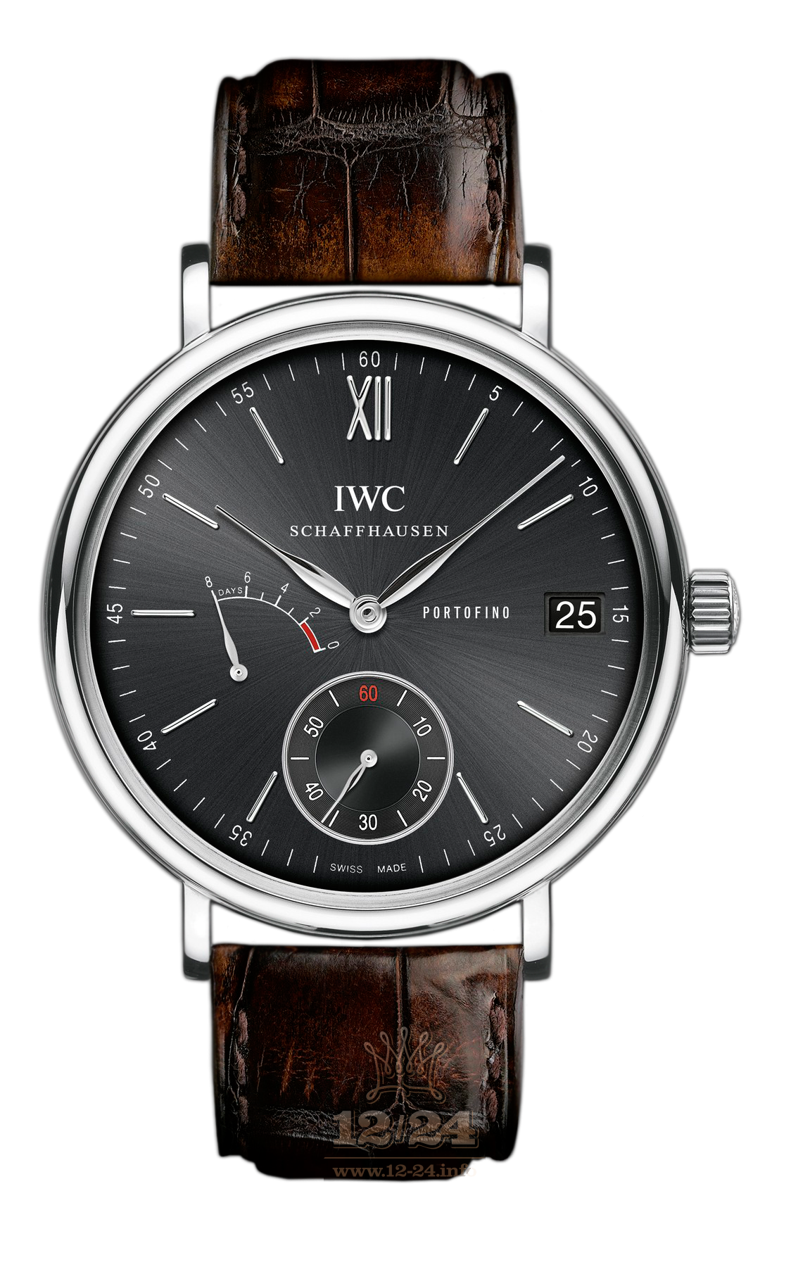 IWC Portofino Watch IW510102 45 mm Stainless steel Case Black Dial
