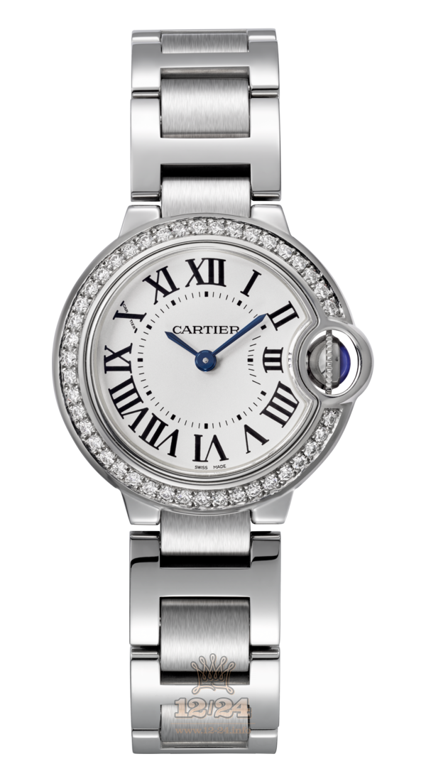 Cartier Ballon Bleu de Cartier Watch W4BB0015 28 mm Stainless steel Case White Dial