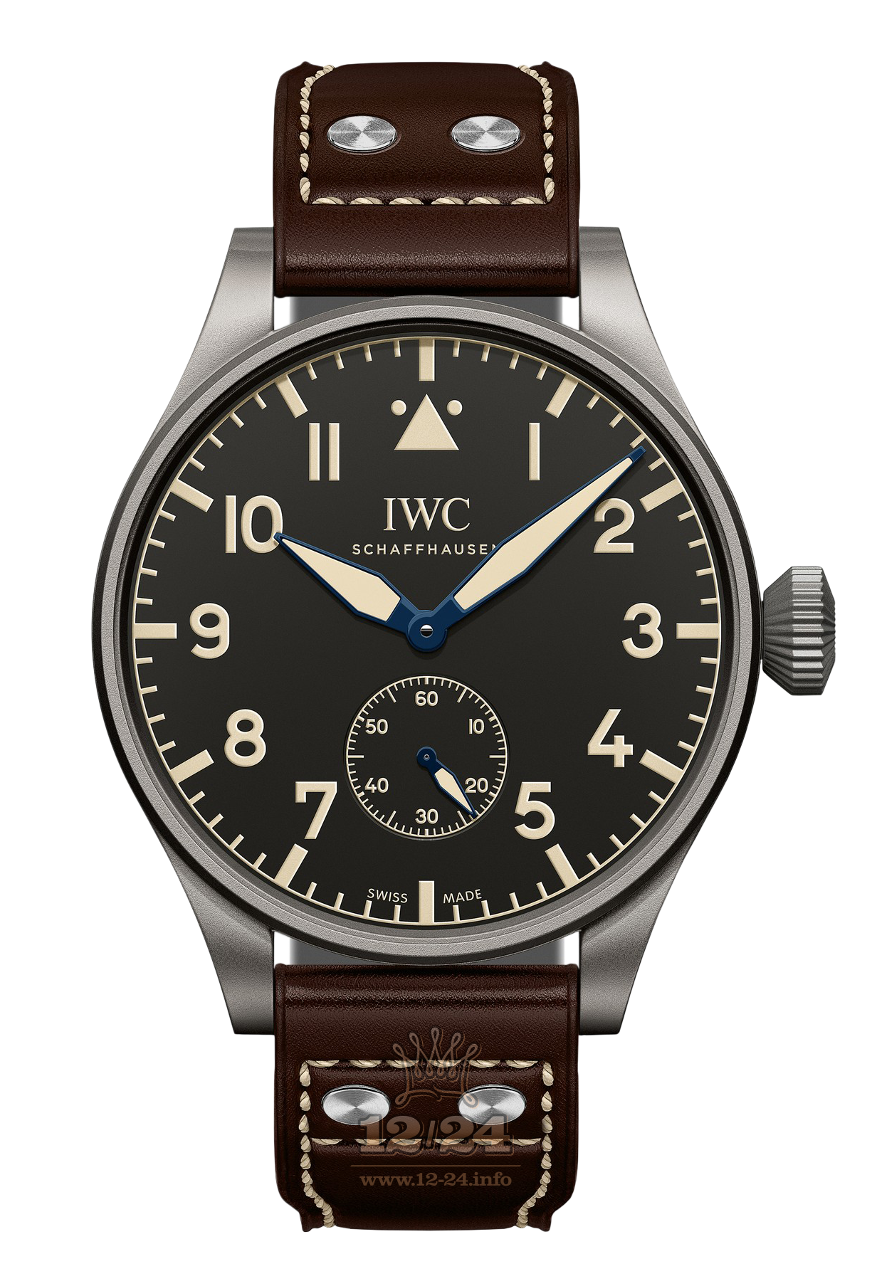 IWC Pilot s Watches Watch IW510401 55 mm Titanium Case Black Dial