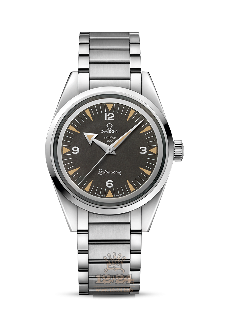 Omega Seamaster 300 Watch 220.10.38.20.01.003 38 mm Stainless steel Case Black Dial