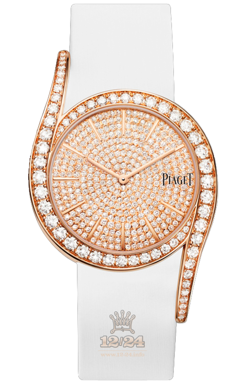 Piaget Limelight Watch G0A39163 32 mm Pink gold Case Golden Dial