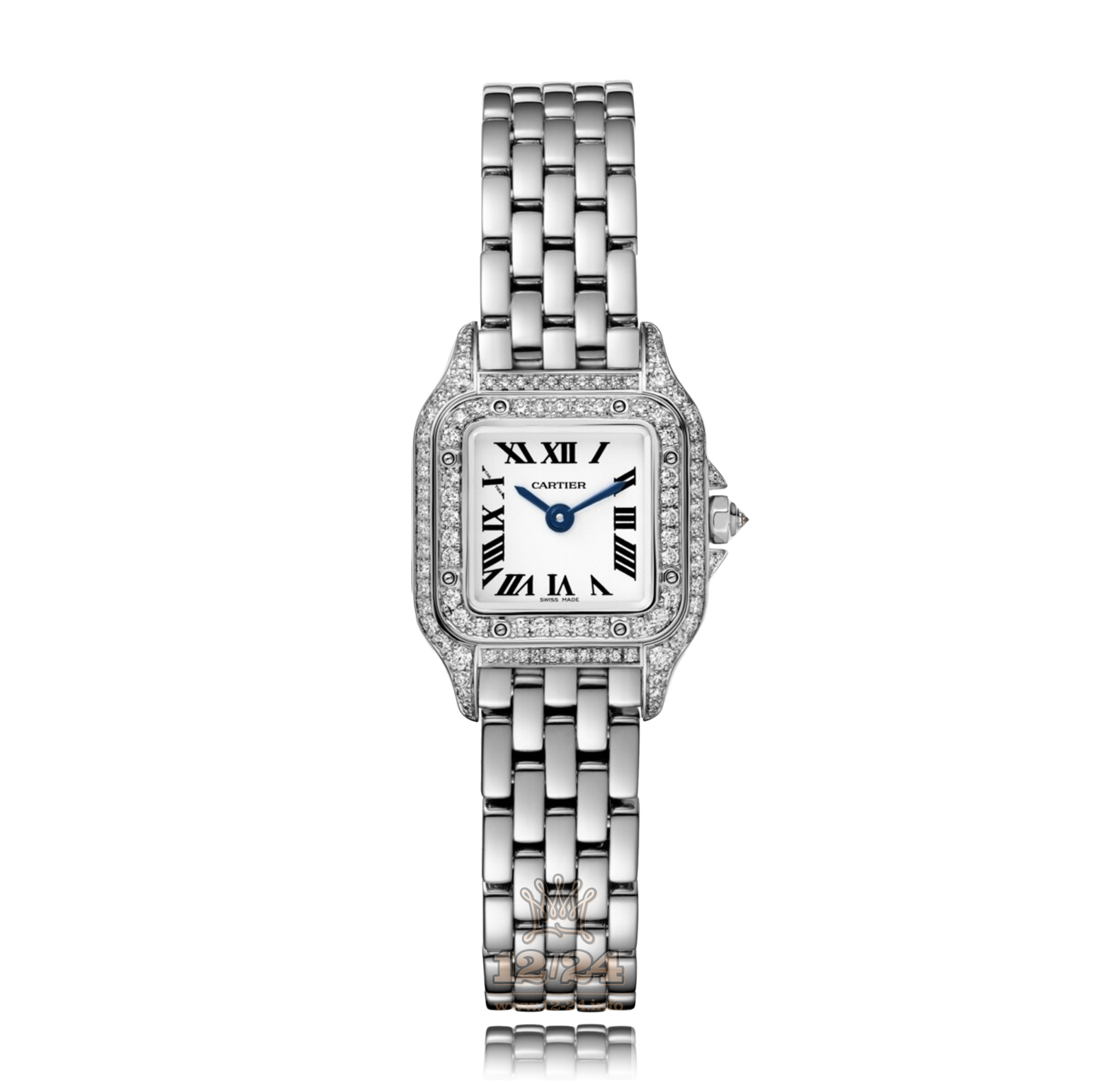 Cartier Panthere de Cartier Watch WJPN0019 25 mm White gold Case White Dial
