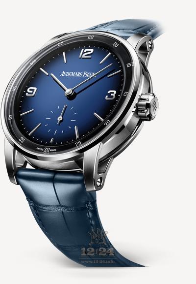 Audemars Piguet Code 11.59 Watch 26395BC.OO.D321CR.01 41 mm White gold Case Blue Dial