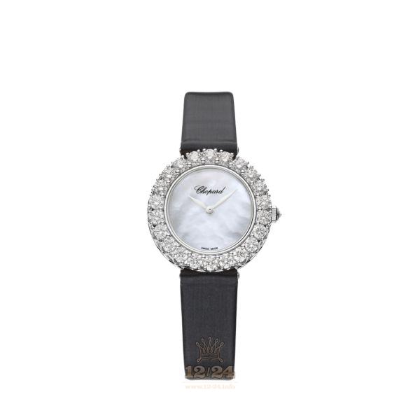 Chopard L Heure du Diamant Watch 13A178-1101 26 mm White gold Case White Dial