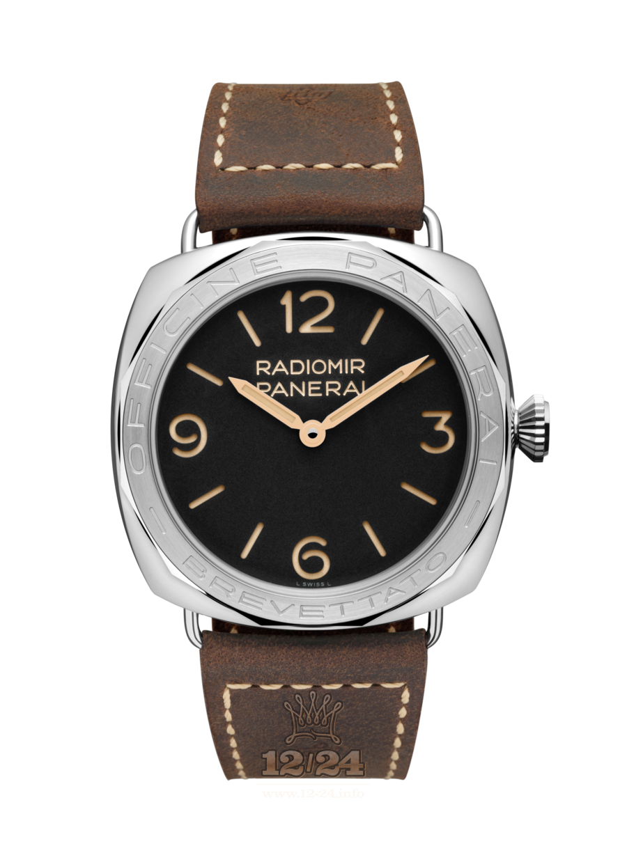 Panerai 2017 Watch PAM00685 47 mm Stainless steel Case Black Dial