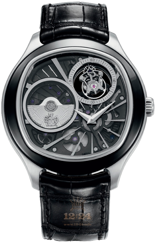Piaget Black Tie Watch G0A38040 47 mm White gold Case Gray Dial