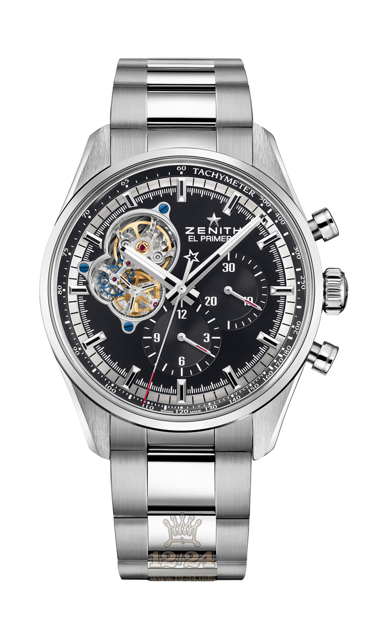Zenith Chronomaster Watch 03.2040.4061/21.M2040 42 mm Stainless steel Case Black Dial