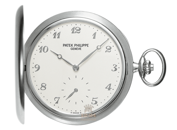 Patek Philippe Hunter Pocket Watches Watch 980G-010 48 mm White gold Case Silver Dial