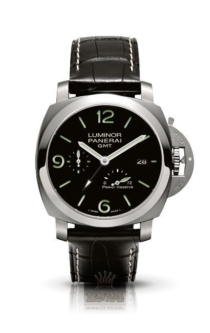 Panerai Luminor 1950 Watch PAM00321 44 mm Stainless steel Case Black Dial