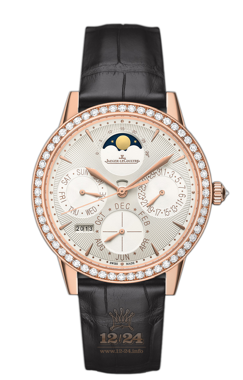Jaeger-LeCoultre Rendez-Vous Watch 3492420 38 mm Pink gold Case White Silver Dial