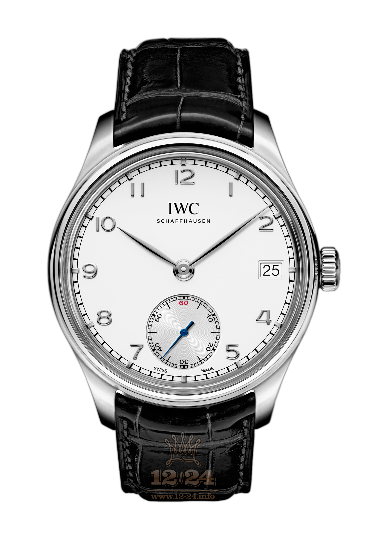 IWC Portugieser Watch IW510203 43 mm Stainless steel Case Silver Dial