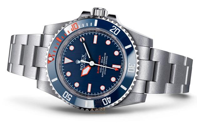 Rolex Submariner Watch 114060 40 mm Stainless steel PVD coating Case Dark blue Dial
